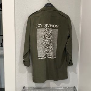 Vintage Military Shirt- Joy Division